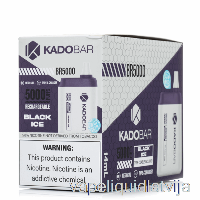 [5-pack] Kado Bar Br5000 Vienreizējās Lietošanas Vape šķidrums